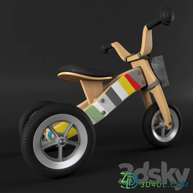 Miscellaneous Wooden Balance Trike