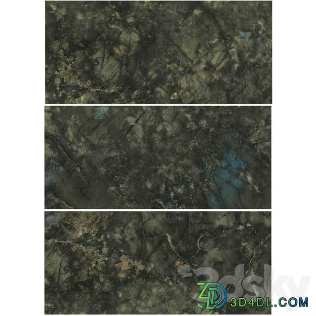 Brazil green Stone 3D Models