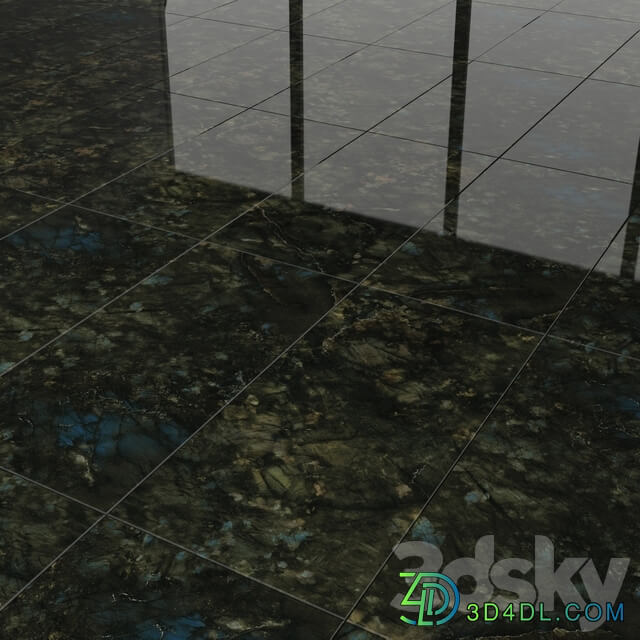 Brazil green Stone 3D Models