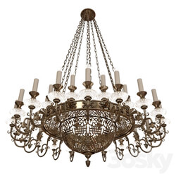 Chandelier church 2953 Pendant light 3D Models 