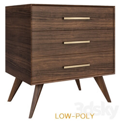 Sideboard Chest of drawer Wright nightstand west elm 