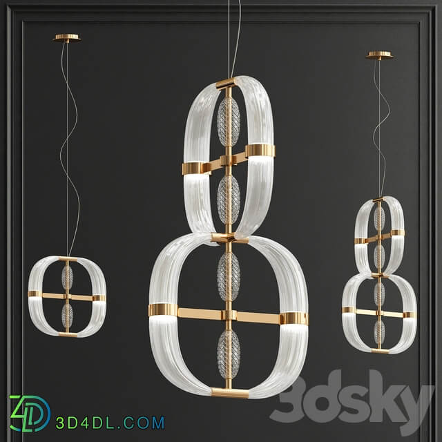 Patrizia Garganti Coupe De Foudre Roberto Lazzeroni Pendant light 3D Models