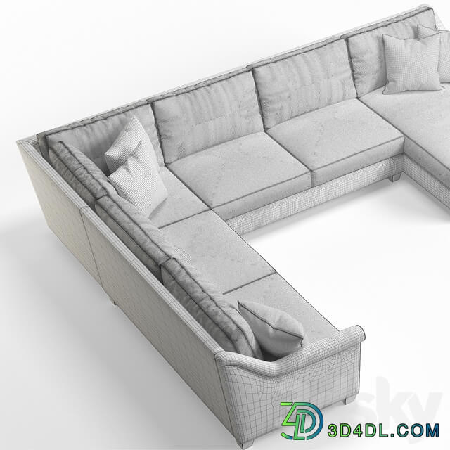 Shearson Corner Sofa by Jonathan Louis