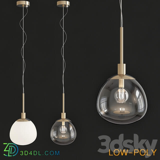 Suspension Light Erich Maytoni Modern Pendant light 3D Models