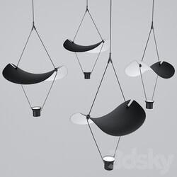 VOLLEE for Masiero Chandelier Pendant light 3D Models 