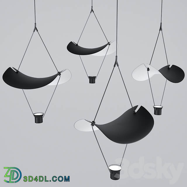 VOLLEE for Masiero Chandelier Pendant light 3D Models