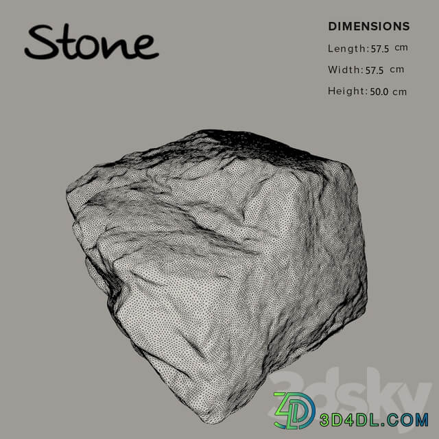 Stone scan 3D Models