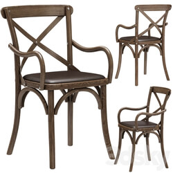 Restoration Hardware Madeleine Leather Armchair 