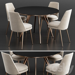 Table Chair West Elm Dinning Set 12 