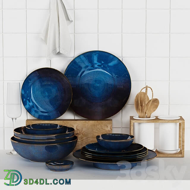 Kitchen decorative set