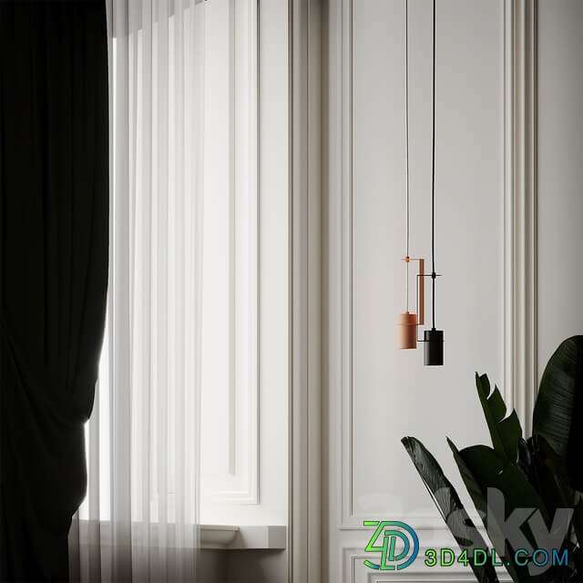 Top Top 90 Pendant Lamp From FILD Pendant light 3D Models