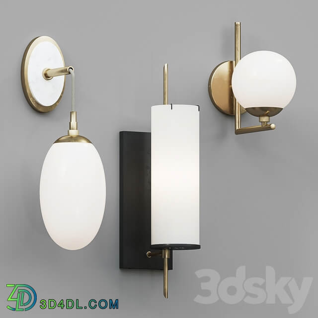 Arteriors sconce set 2