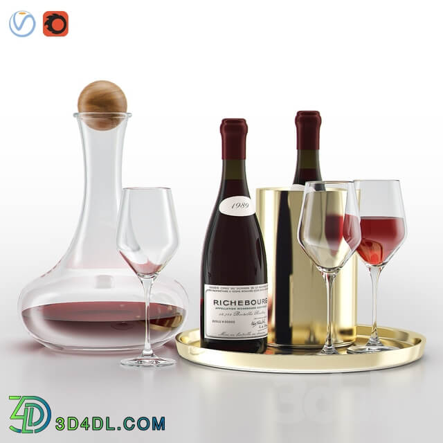 West Elm Bar Wine Set