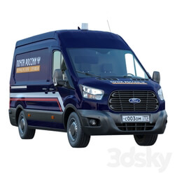 Ford Transit Russian Courier Service 