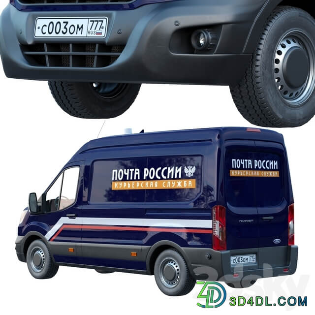 Ford Transit Russian Courier Service