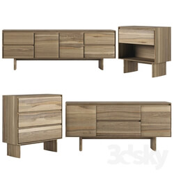 Sideboard Chest of drawer Anton Solid wood console collections 