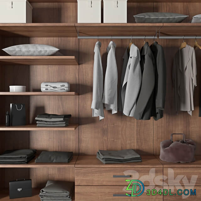 Wardrobe Display cabinets Poliform wardrobe