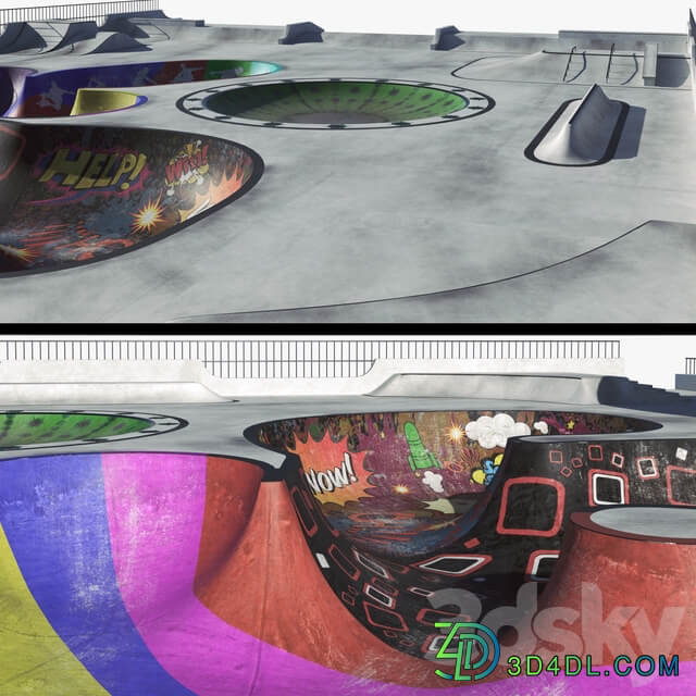 Other architectural elements Skate park