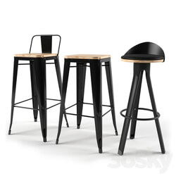 Libra and tolix bar stool 