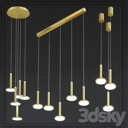 Three chandeliers palencia Pendant light 3D Models 