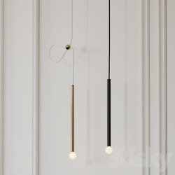 STRIKE PENDANT LIGHT by Nash Martinez of Current Pendant light 3D Models 