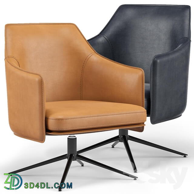 Tahoe Lounge Chair Cognac