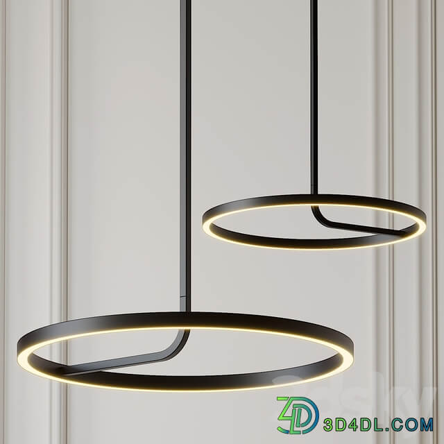 Hoopla Pendant Lamp by Boyd Lighting Pendant light 3D Models