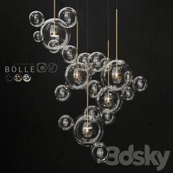 Chandelier Giopato Coombes Bolle 24 lights Pendant light 3D Models 