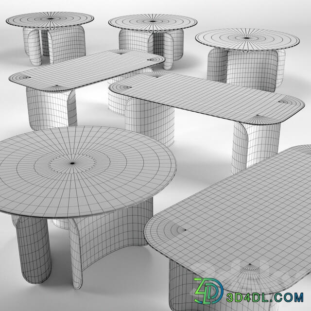 Barry tables by miniforms