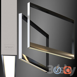 Cadre 1200 linear chrome by Kreon 