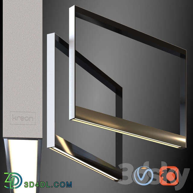 Cadre 1200 linear chrome by Kreon
