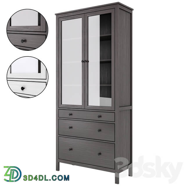 Wardrobe Display cabinets IKEA Hemnes Display cabinet