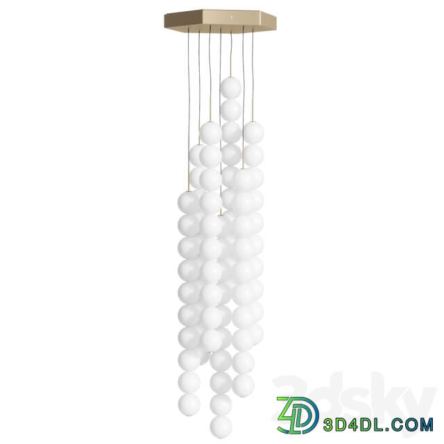 Terzani abacus Pendant light 3D Models