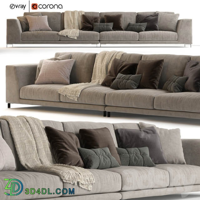 Artis Sofa by Ditre Italia 424x102 cm