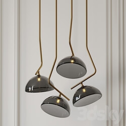 Sunset by Cattelan Italia Pendant light 3D Models 