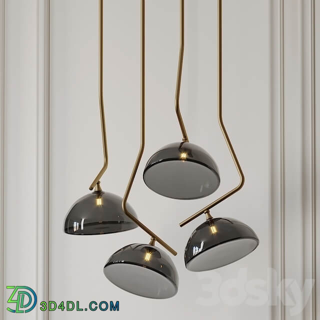 Sunset by Cattelan Italia Pendant light 3D Models