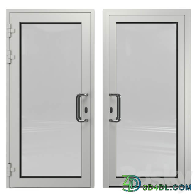 Door aluminum Alumil 