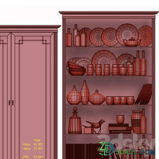 Wardrobe Display cabinets Showcase