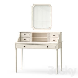 Dressing table with a mirror 3D Models 