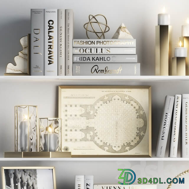 DECORATIVE SET 05 white 