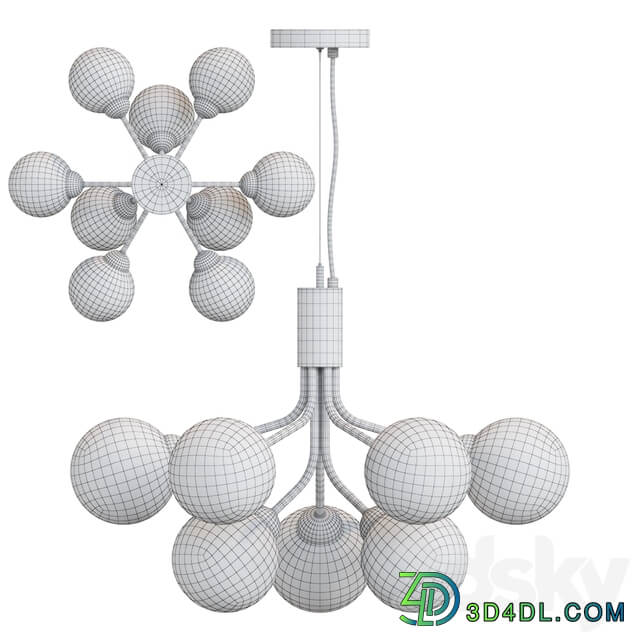 Lampatron DANNA 9 Pendant light 3D Models