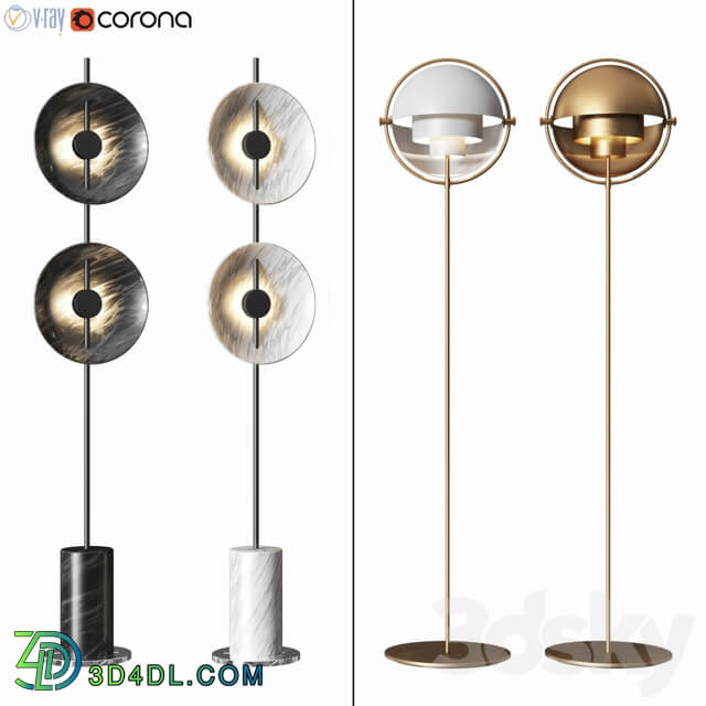 Floor Lamp Set 02