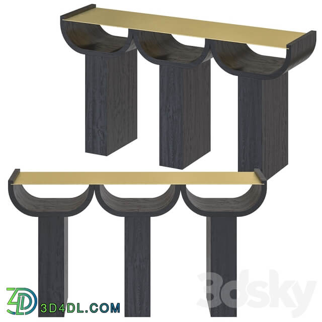 Kolkhoze Triple console table 3D Models