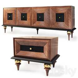 Sideboard Chest of drawer Chest sideboard and nightstand Art Deco Dicle. Nightstand tv stand by Kargili 