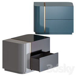 Sideboard Chest of drawer Meridiani Dimitri 70 Bedside Cabinet 