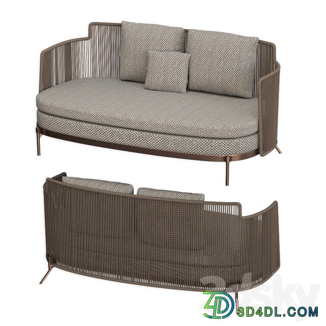 Tape Cord Outdoor Sofa Minotti