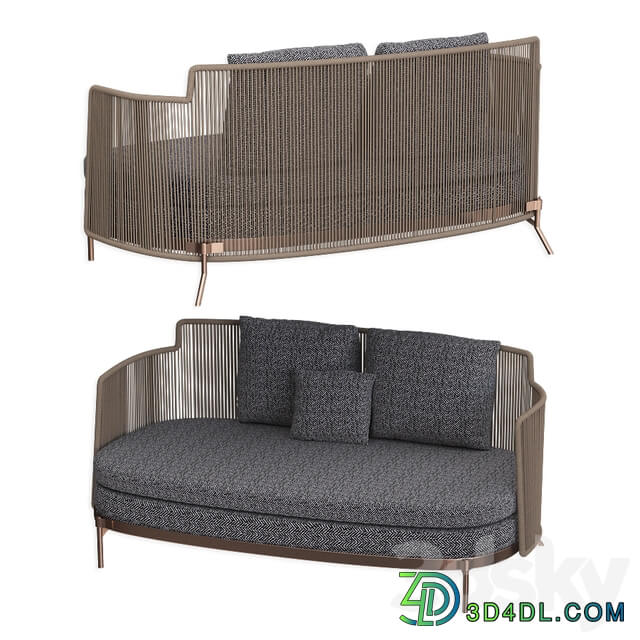 Tape Cord Outdoor Sofa Minotti