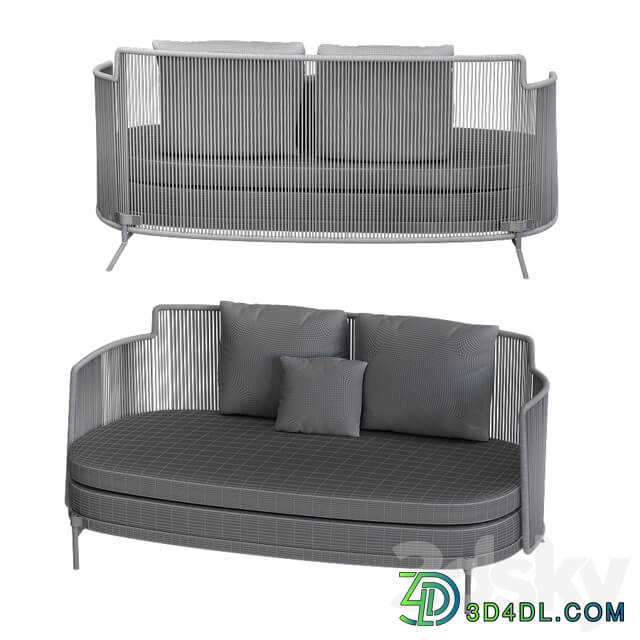 Tape Cord Outdoor Sofa Minotti