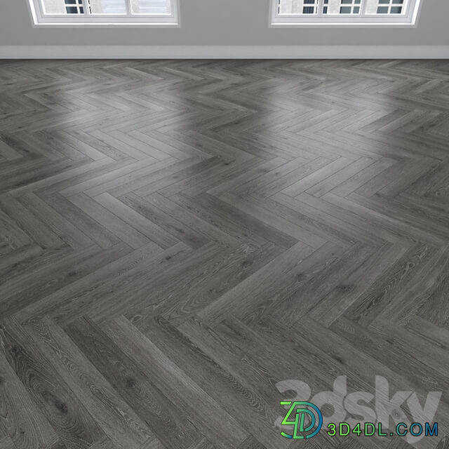 Wood Parquet Oak gray 3 types herringbone linear chevron.