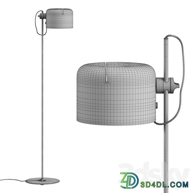 Oluce Coupe Floor Lamp